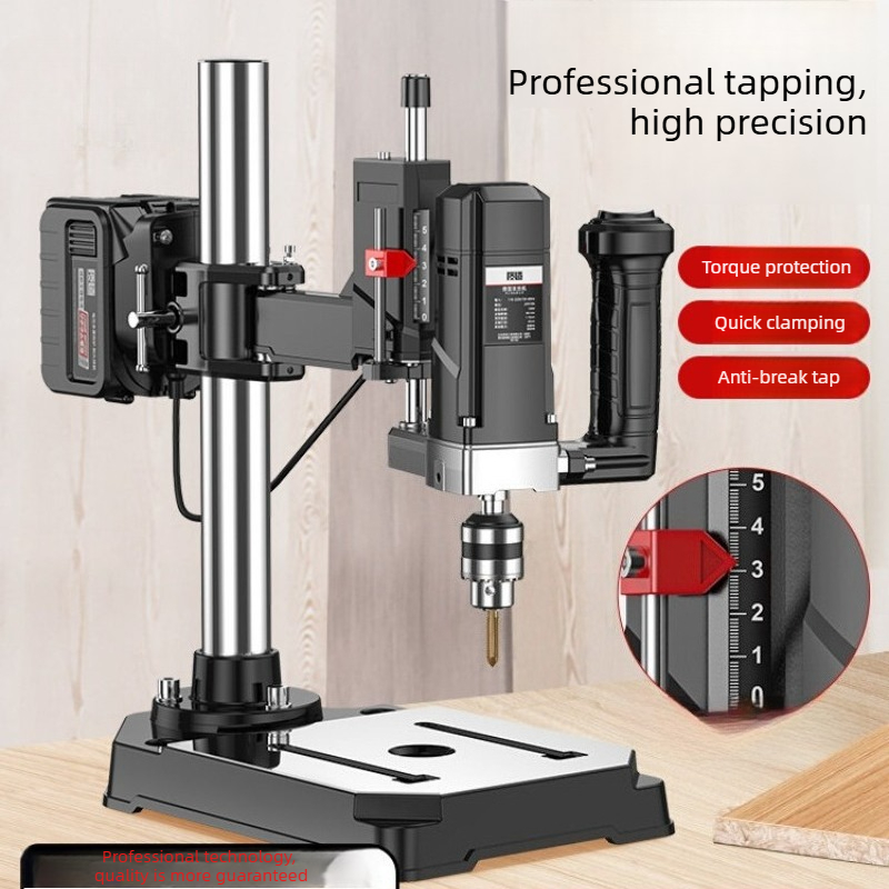 Power Tools Router - Hochleistungs-Lithium-Elektro-Gewindeschneidmaschine Kleines Desktop-Multifunktions-Bohrwerkzeug