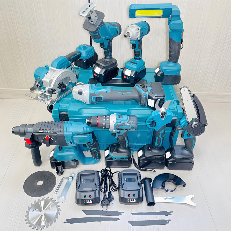 Power Tools Kits - Hochwertige 21-V-Werkzeuge, bürstenloser Akku-Bohrschrauber, tragbarer Schraubendreher,