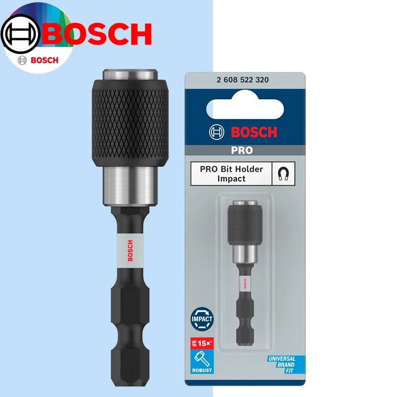 Power Tools Pro - BOSCH 2608522320 PRO Bit-Halter mit Schnellwechselsystem