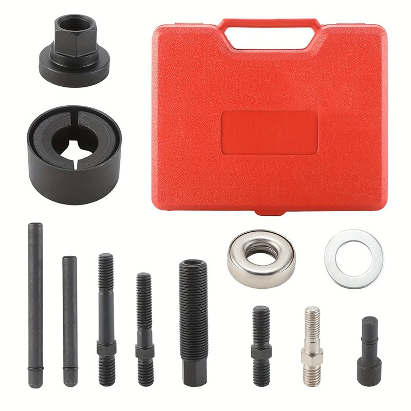 Power Tools Kits - AT19-Riemenscheiben-Entfernungswerkzeug-Set für Servolenkung, Riemenscheiben-Abzieher, Installateur für