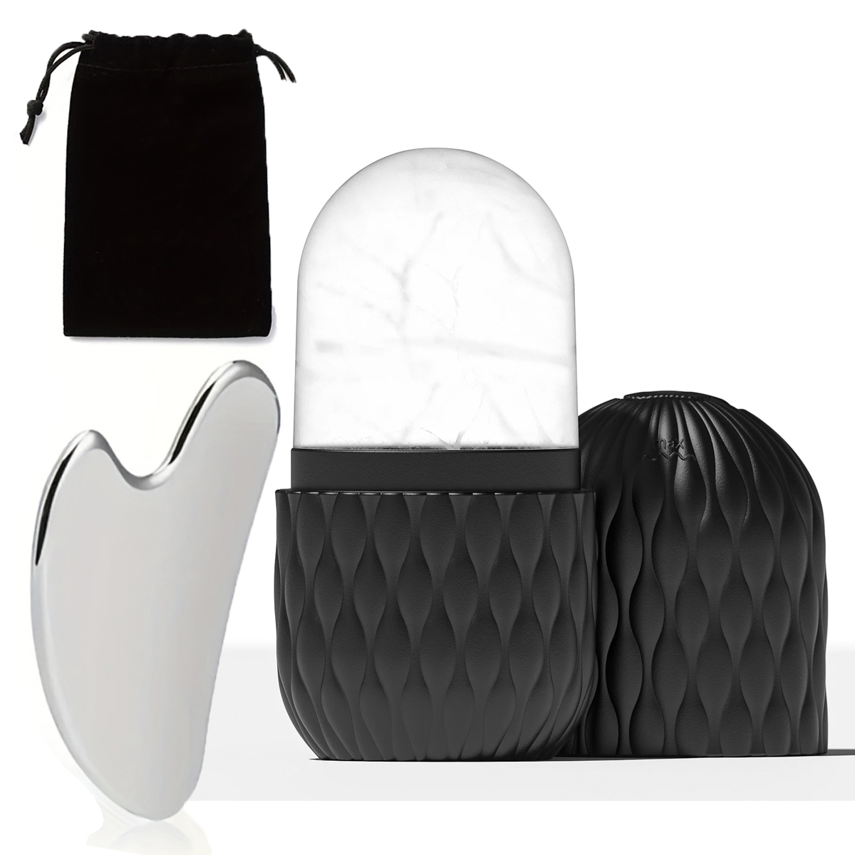 Power Tools Kits - Eisroller & Edelstahl Gua Sha Set