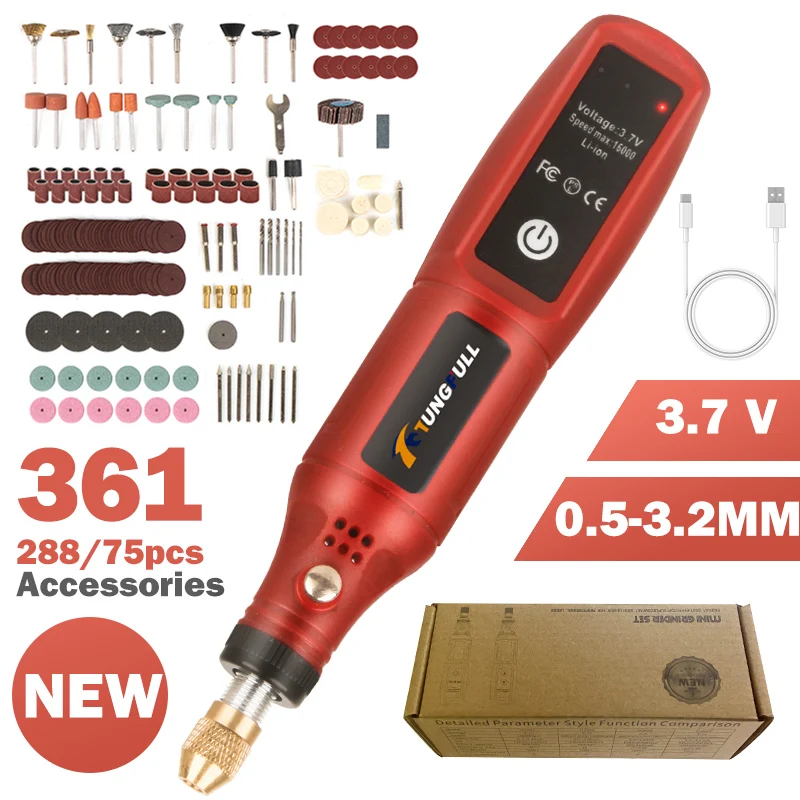 Power Tools Aeg - USB-Aufladbarer Kabelloser Gravierstift Drahtloser Elektrischer Bohrer