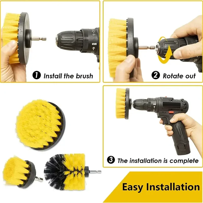 3-teiliges Bohrbürsten-Set - T – Power Tools Router Bewertung und Preis