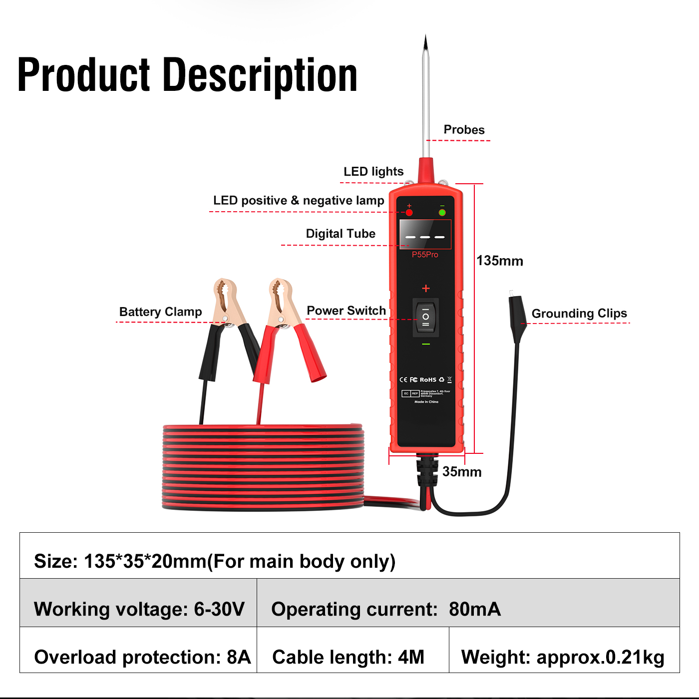 Topdiag P55 Pro Auto-Elektrik- – Power Tools Pro Bewertung und Preis
